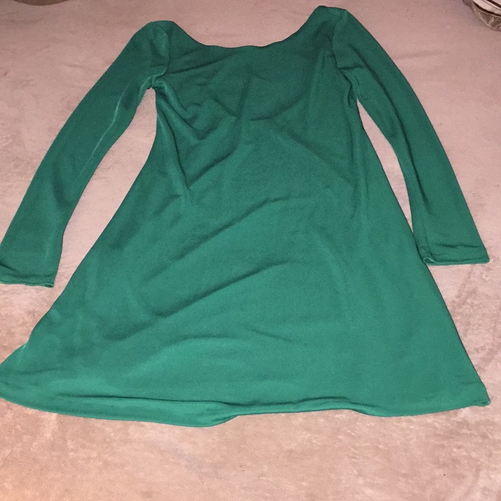 Sexy green Zara dress
